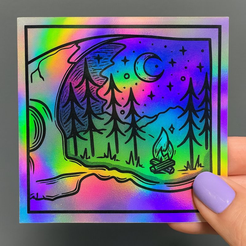 Stickers holográficos