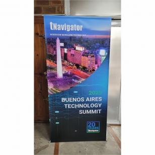 Banner 190x90 cm. (Tensor Doble)